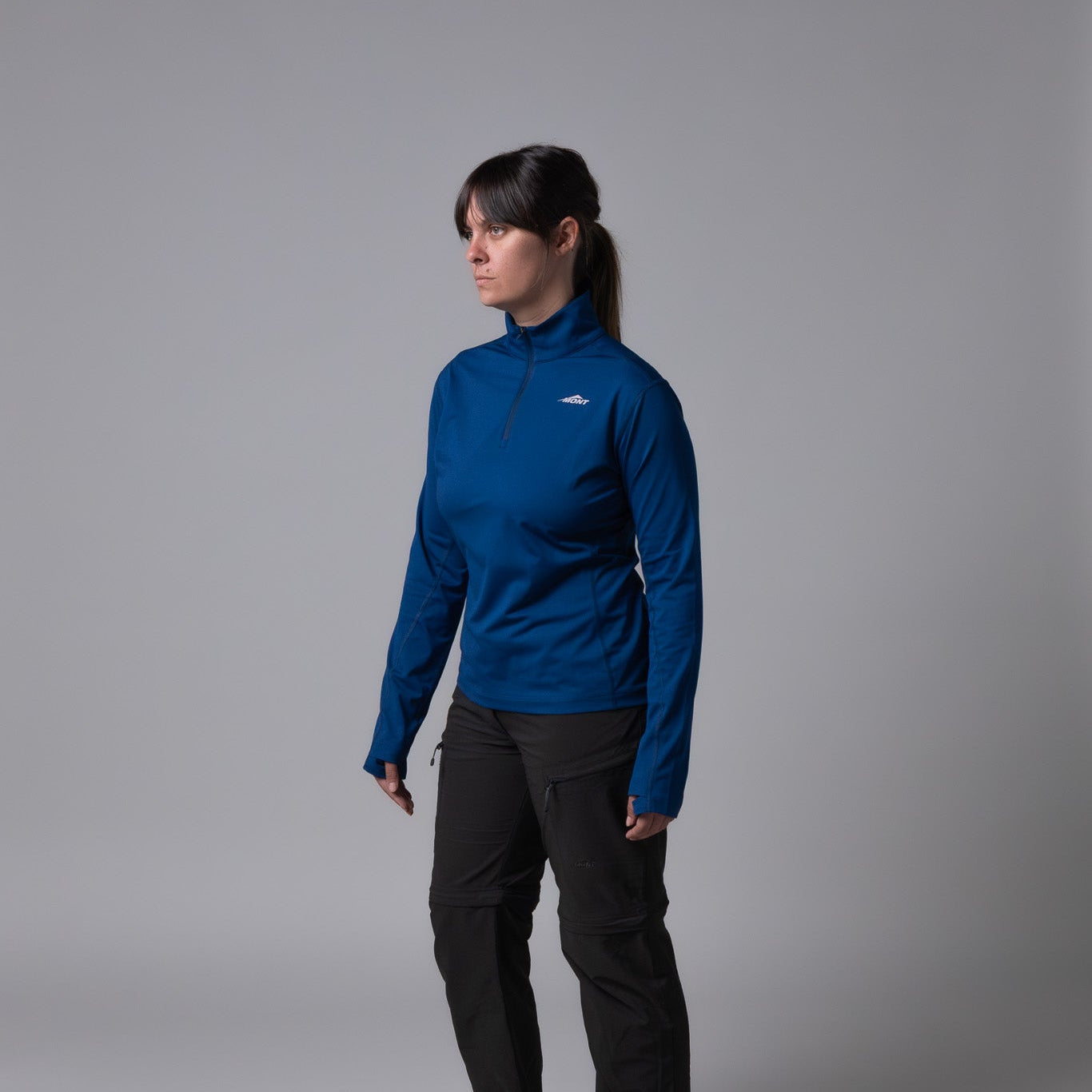 Sundance Long Sleeve Zip Polo Women's