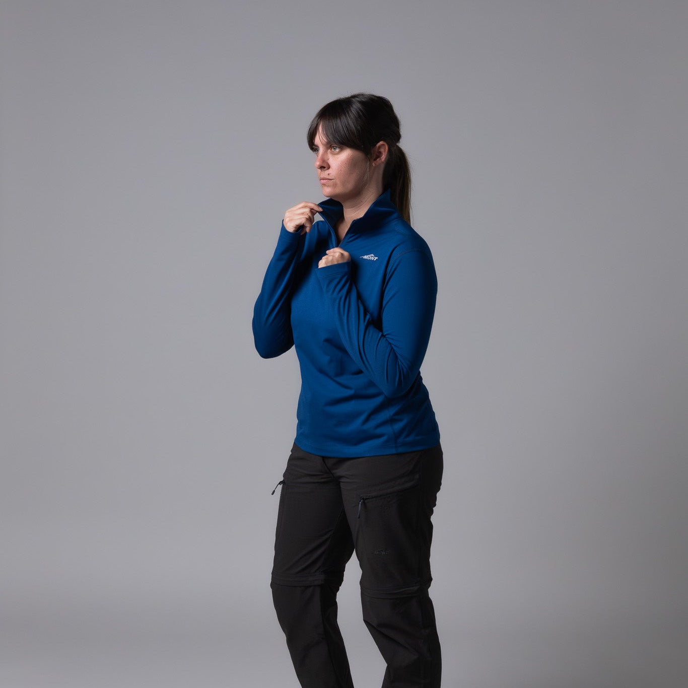 Sundance Long Sleeve Zip Polo Women's