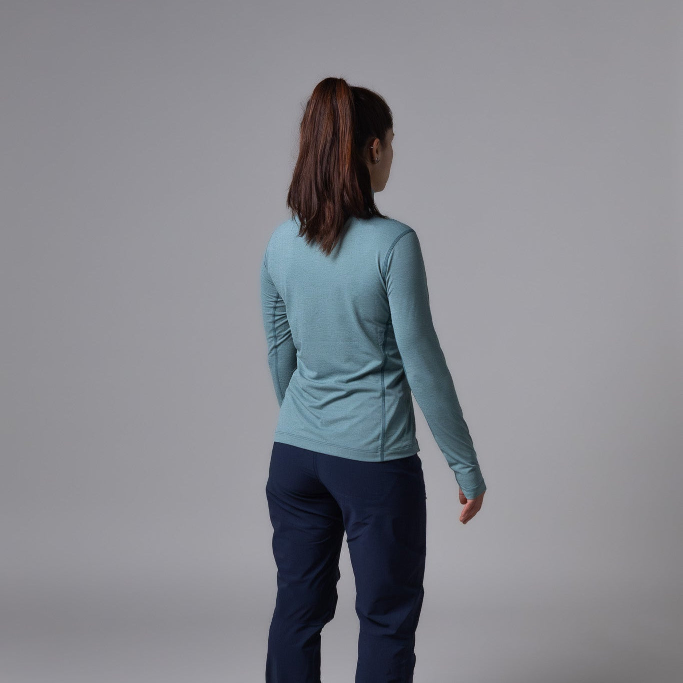 Sundance Long Sleeve Zip Polo Women's