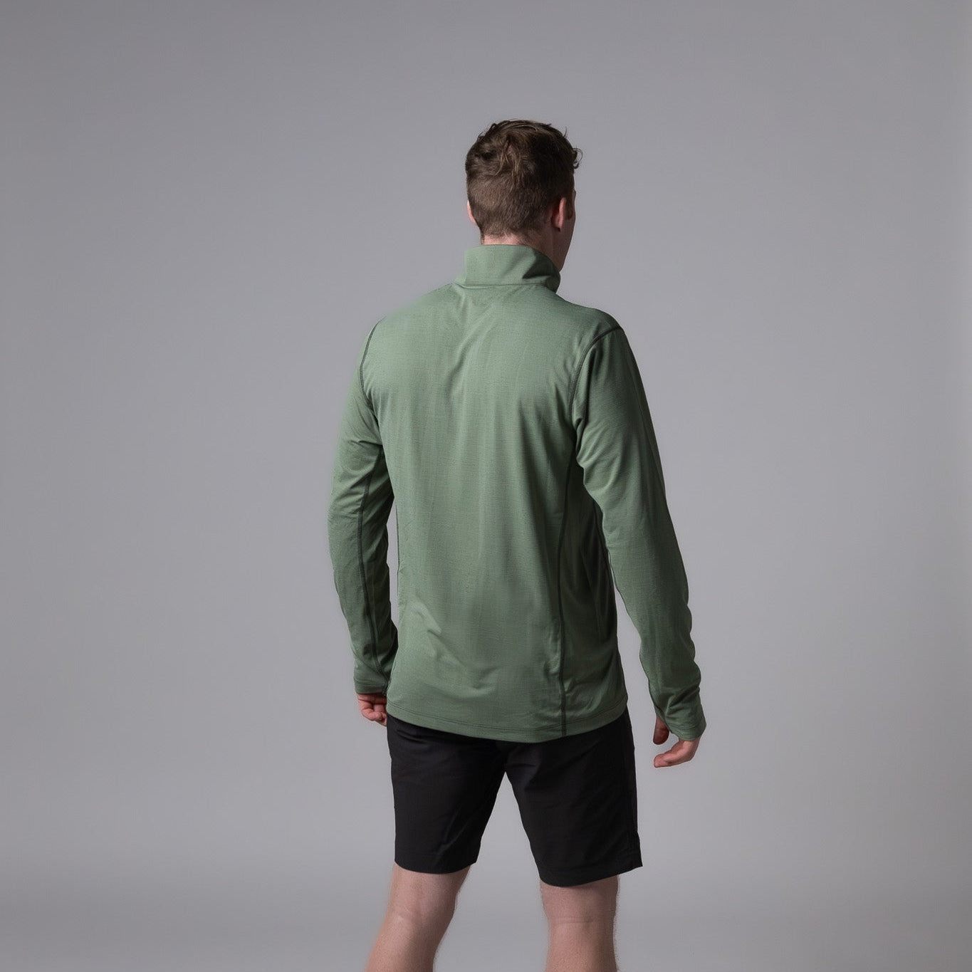 Sundance Long Sleeve Zip Polo Men's